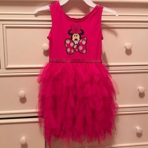 NEW Disney Minnie 5t pink dress
